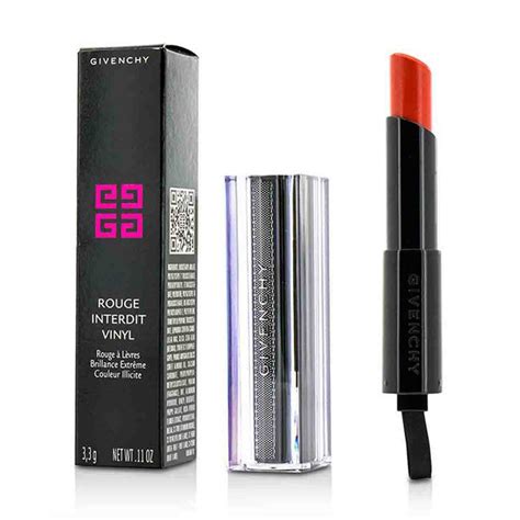 givenchy violine troublant|Givenchy Rouge Interdit Vinyl Extreme Shine Lipstick .